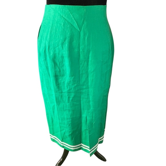 100% Linen Skirt by Kenneth Gordon of New Orleans - Fully Lined - Size 12 - Picture 3 of 12